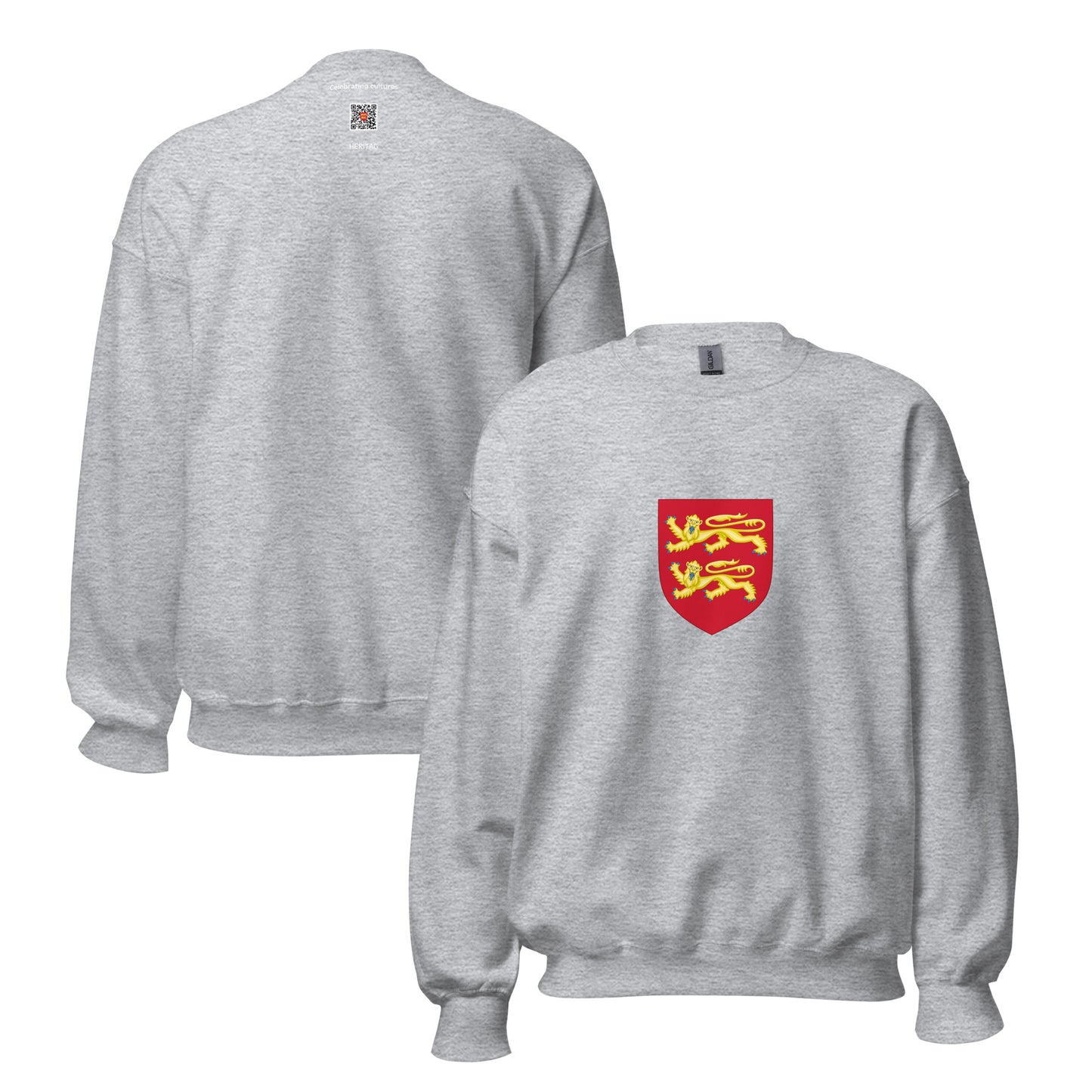 Wales - Anglo-Normans | Ethnic Welsh Flag Interactive Sweatshirt