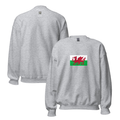 Wales - Welsh People | Ethnic Welsh Flag Interactive Sweatshirt
