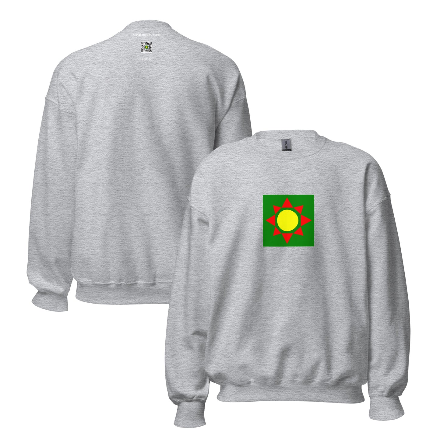 Bangladesh - Bengalis | Ethnic Bangladeshi Flag Interactive Sweatshirt
