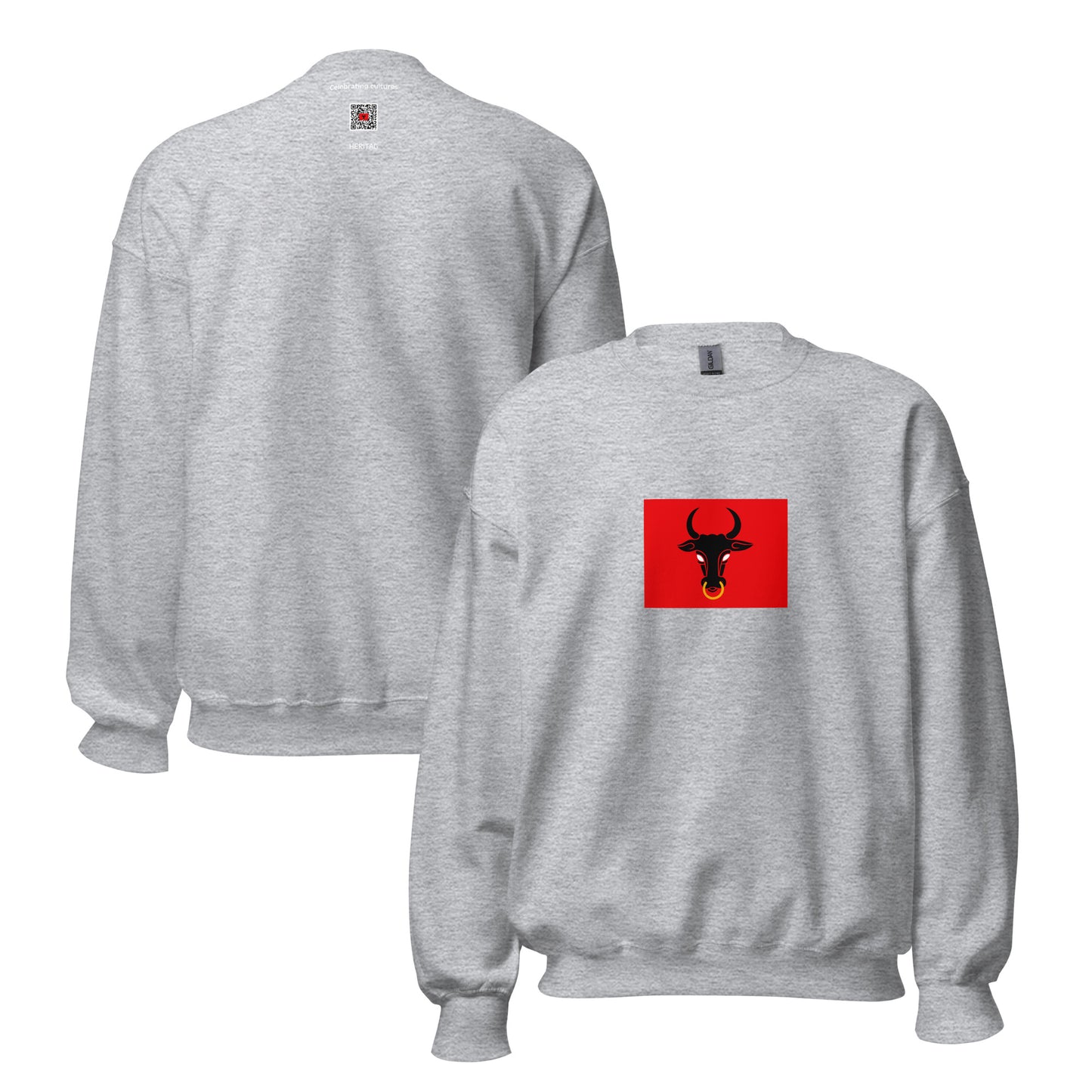 Germany - Wends | Ethnic German Flag Interactive Sweatshirt