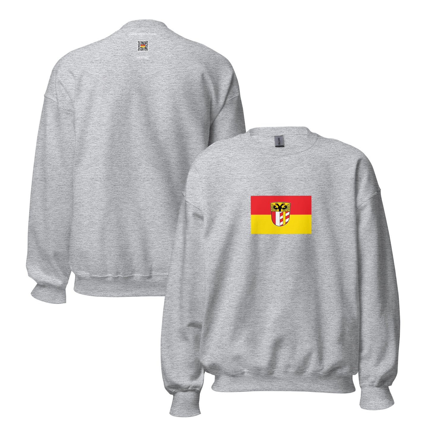 Germany - Bavaria Swabians | Ethnic German Flag Interactive Sweatshirt
