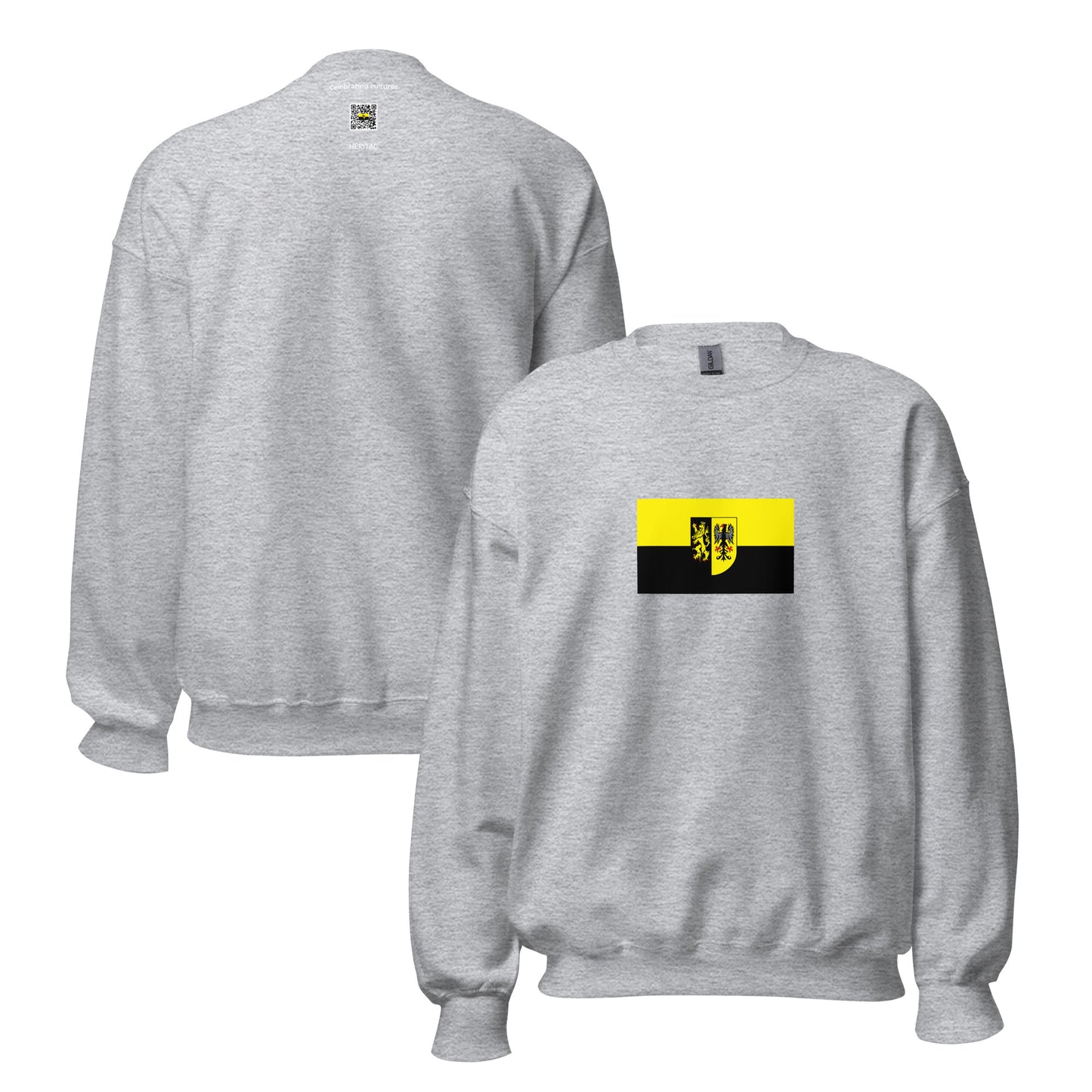Germany - Vogtlandic People | Ethnic German Flag Interactive Sweatshirt