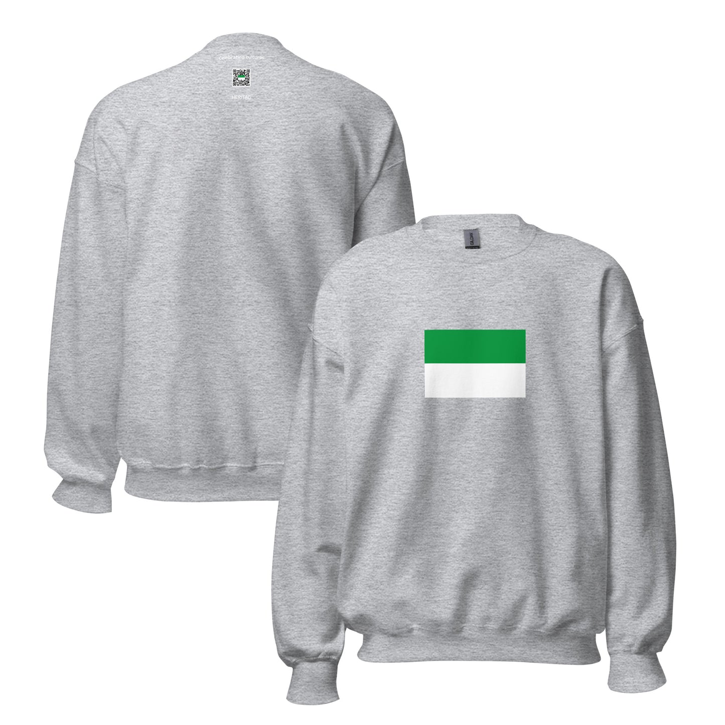 Germany - Rhinelanders | Ethnic German Flag Interactive Sweatshirt