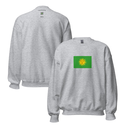 Central African Republic - Central African Empire (1976-1979) | Historical Central African Flag Interactive Sweatshirt