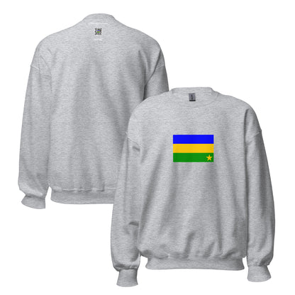 Chad - Kanembu (Kanuri) People | Ethnic Chad Flag Interactive Sweatshirt