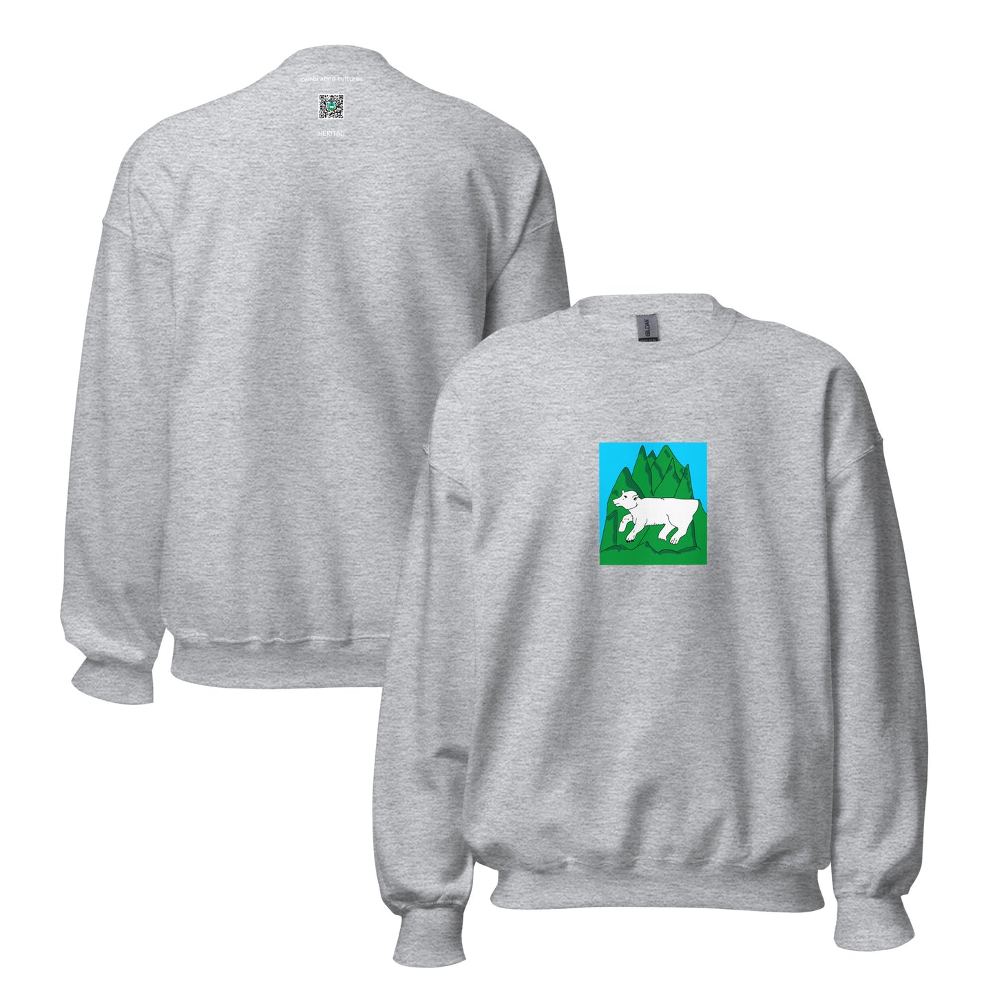 Georgia - Svans | Ethnic Georgian Flag Interactive Sweatshirt