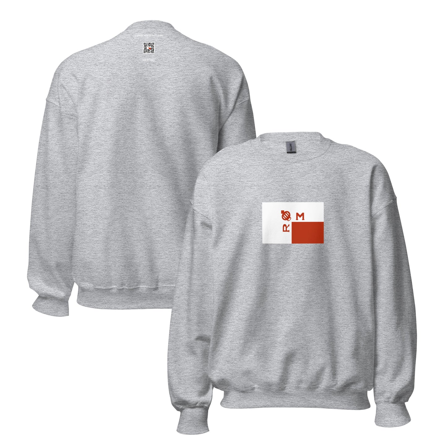 Madagascar - Merina Kingdom (1540-1897) | Historical Madagascar Flag Interactive Sweatshirt