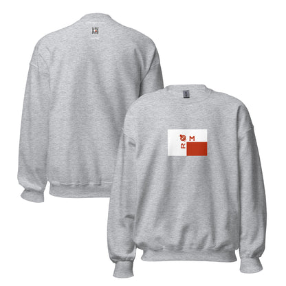 Madagascar - Merina Kingdom (1540-1897) | Historical Madagascar Flag Interactive Sweatshirt