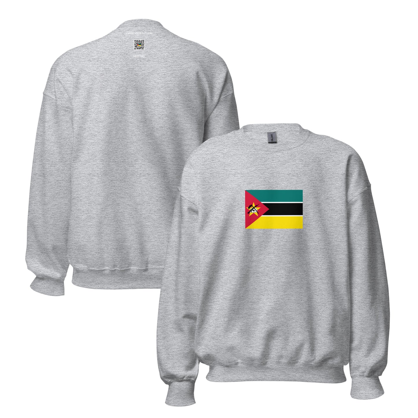Portugal - Portuguese Mozambicans | Ethnic Portuguese Flag Interactive Sweatshirt