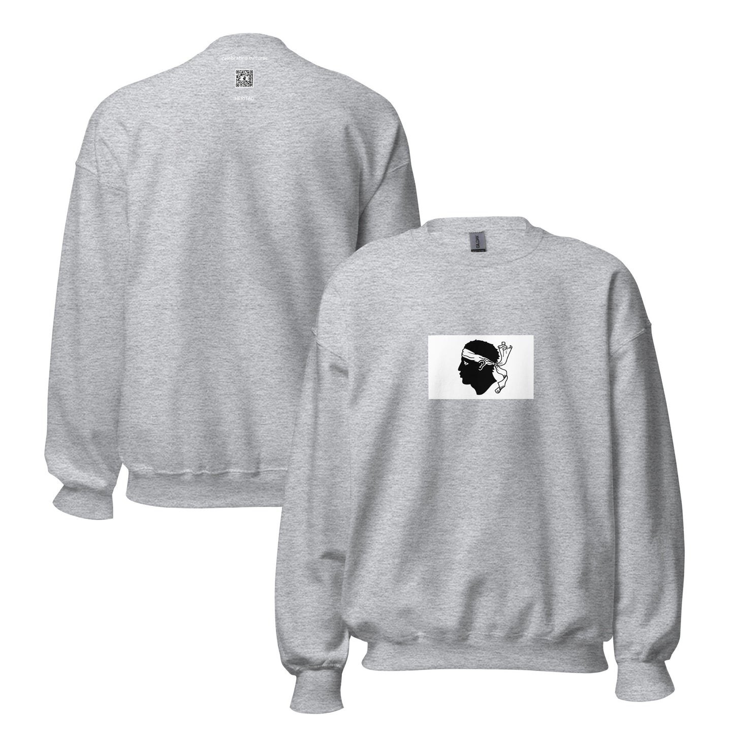 Puerto Rico - Corsicans | Ethnic Puerto Rican Flag Interactive Sweatshirt