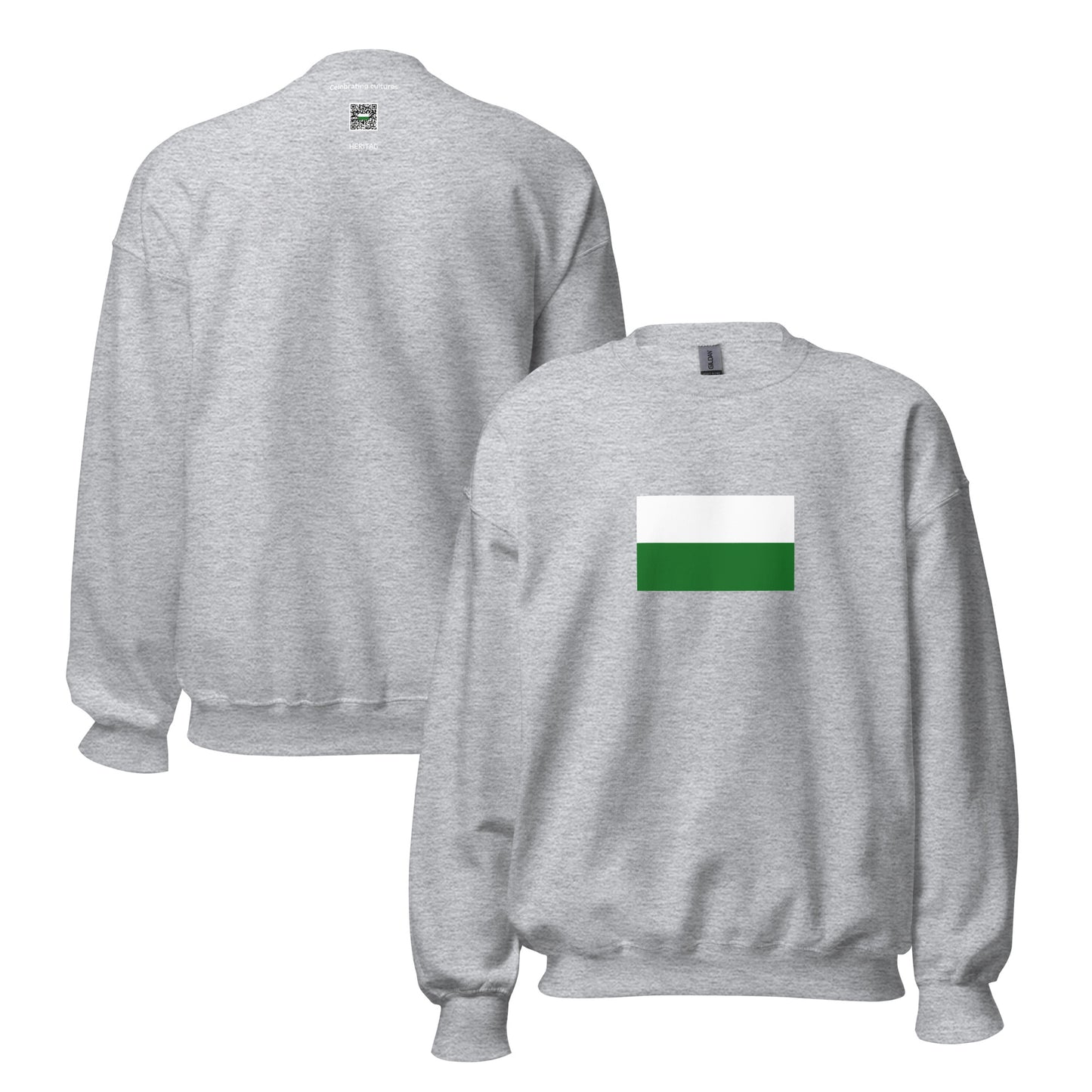 Romania - German Saxons | Ethnic Romanian Flag Interactive Sweatshirt