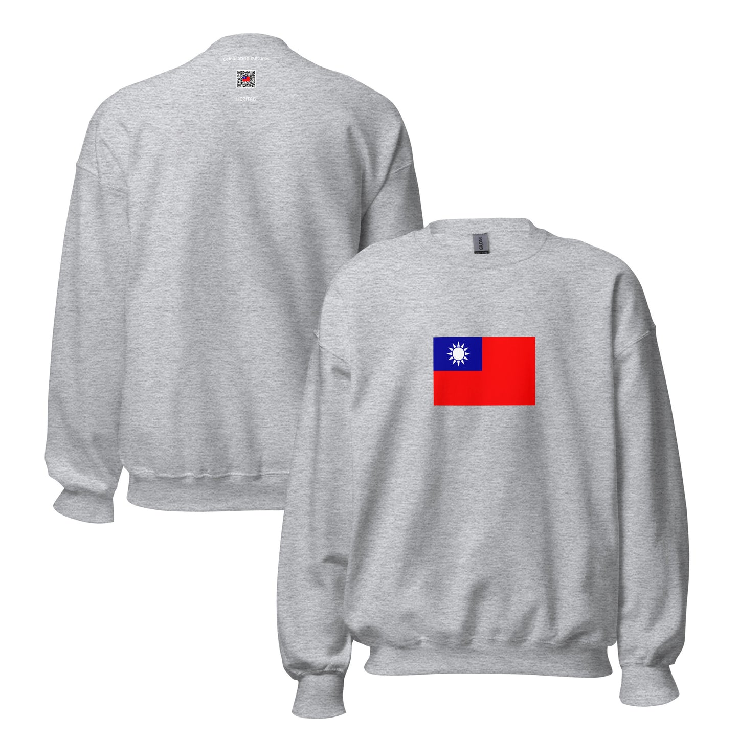Taiwan - Hoklo People | Ethnic Taiwanese Flag Interactive Sweatshirt