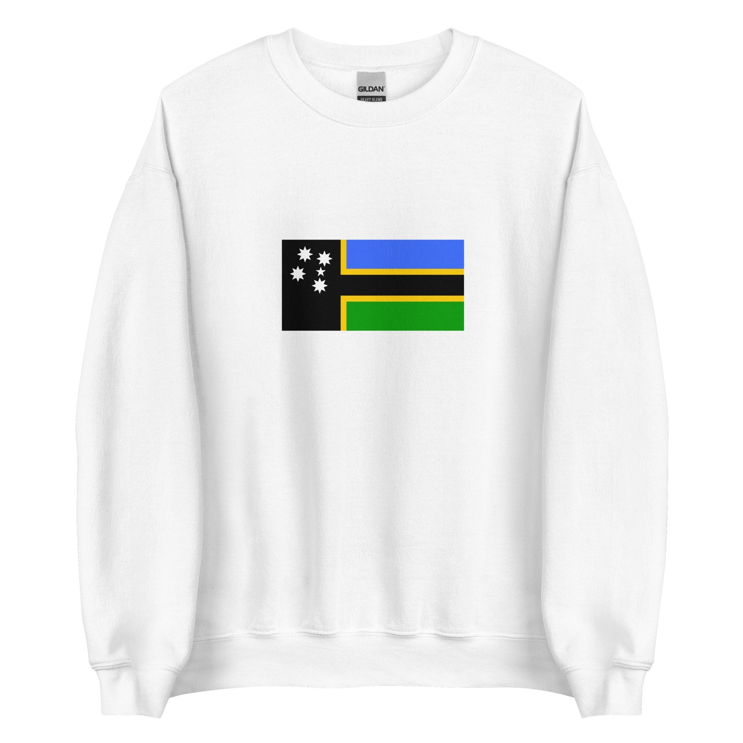 Australia - South Sea Islanders | Native Australian Flag Interactive Sweatshirt