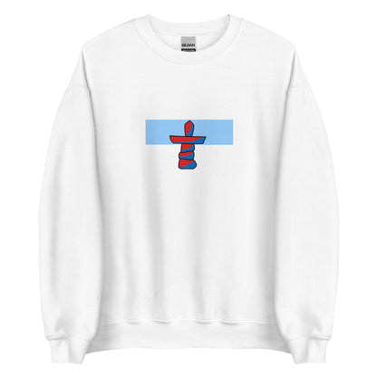 USA - Inuits | Native American Flag Interactive Sweatshirt