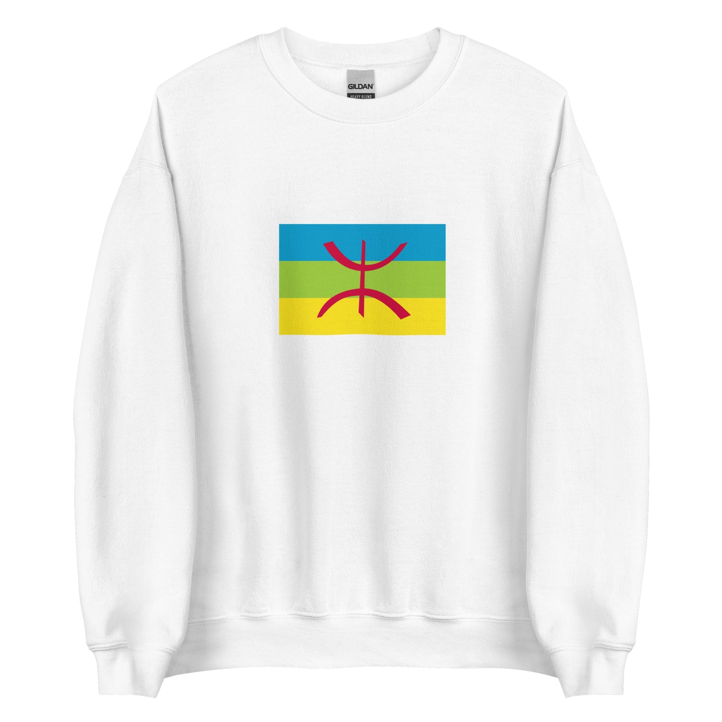 Morocco - Amazigh Berbers | Ethnic Morocco Flag Interactive Sweatshirt