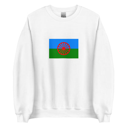 Kosovo - Romani People | Ethnic Kosovo Flag Interactive Sweatshirt