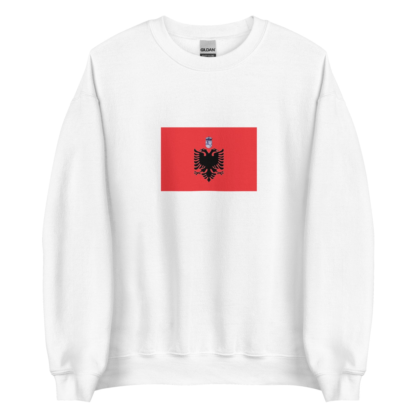 Greece - Cham Albanians | Ethnic Greek Flag Interactive Sweatshirt