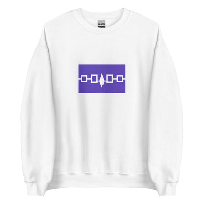 Canada - Iroquois People | Native Canadian Flag Interactive Sweatshirt