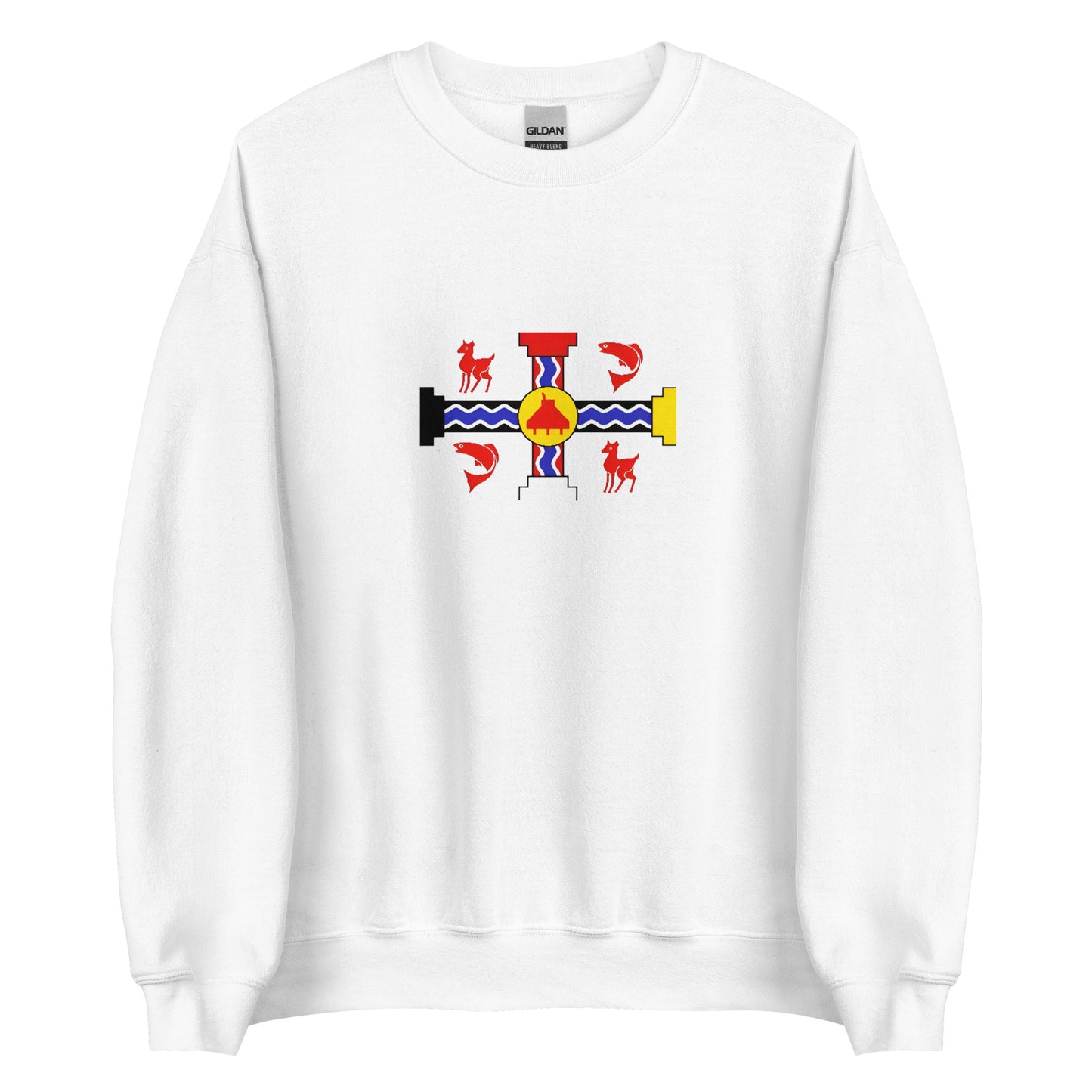 Canada - Shuswap Indigenous People | Native Canadian Flag Interactive Sweatshirt