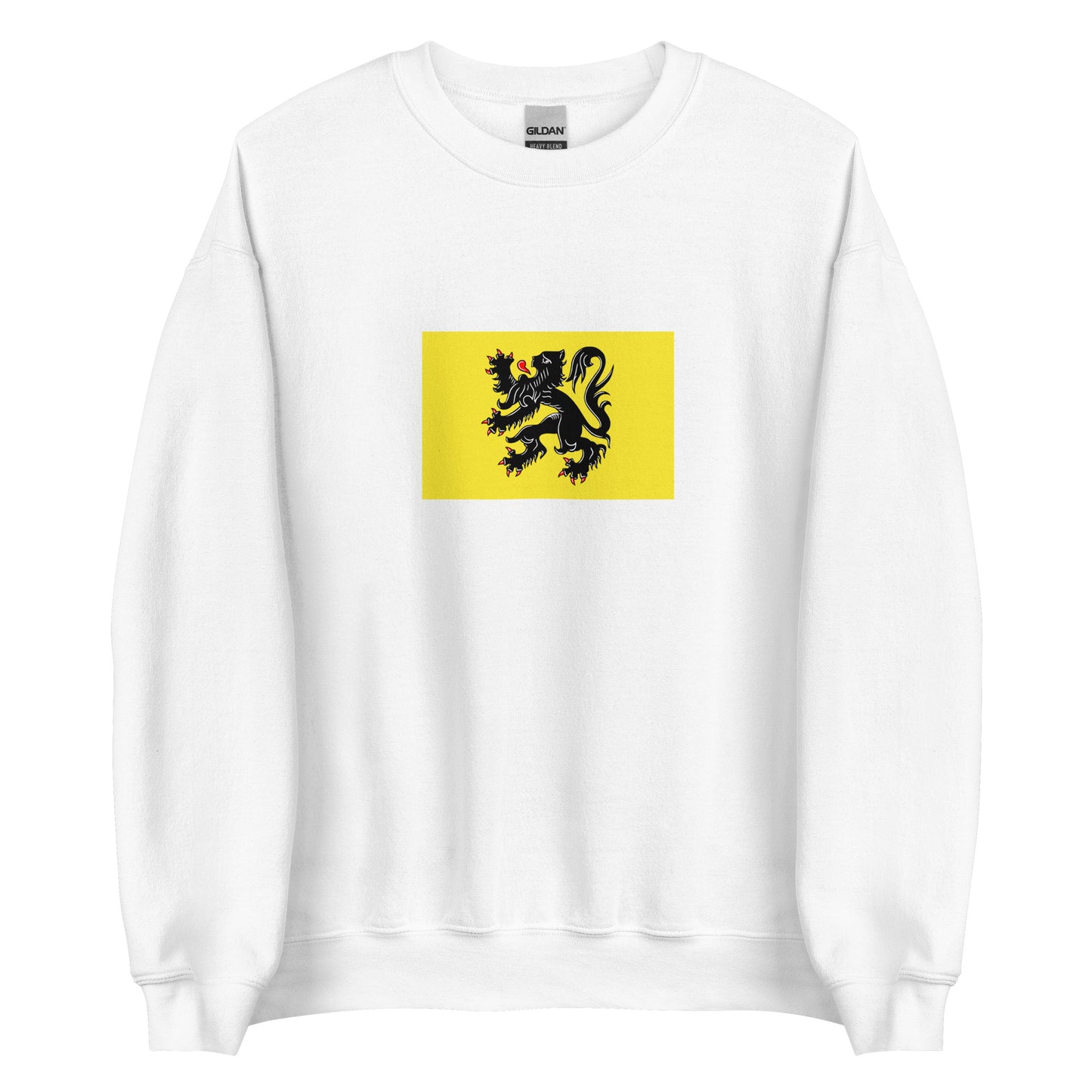 Belgium - Flemish Flanders | Ethnic Belgian Flag Interactive Sweatshirt