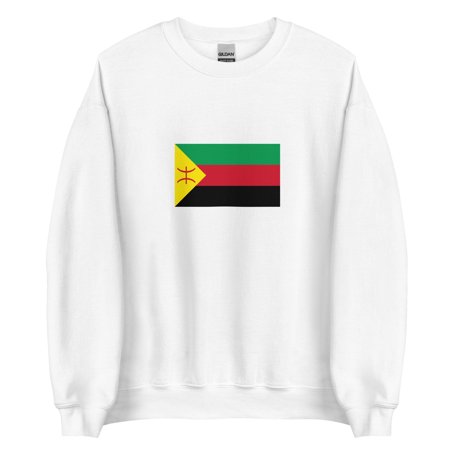 Algeria - Tuareg People | Ethnic Algerian Flag Interactive Sweatshirt