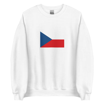 Czech Republic - Czechoslovakia (1918-1938) | Historical Czech Flag Interactive Sweatshirt