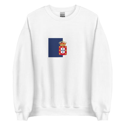 Portugal - Kingdom of Portugal (1830-1910) | Historical Portuguese Flag Interactive Sweatshirt