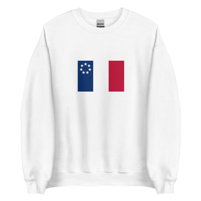 USA - New France (1534-1763) | Historical American Flag Interactive Sweatshirt