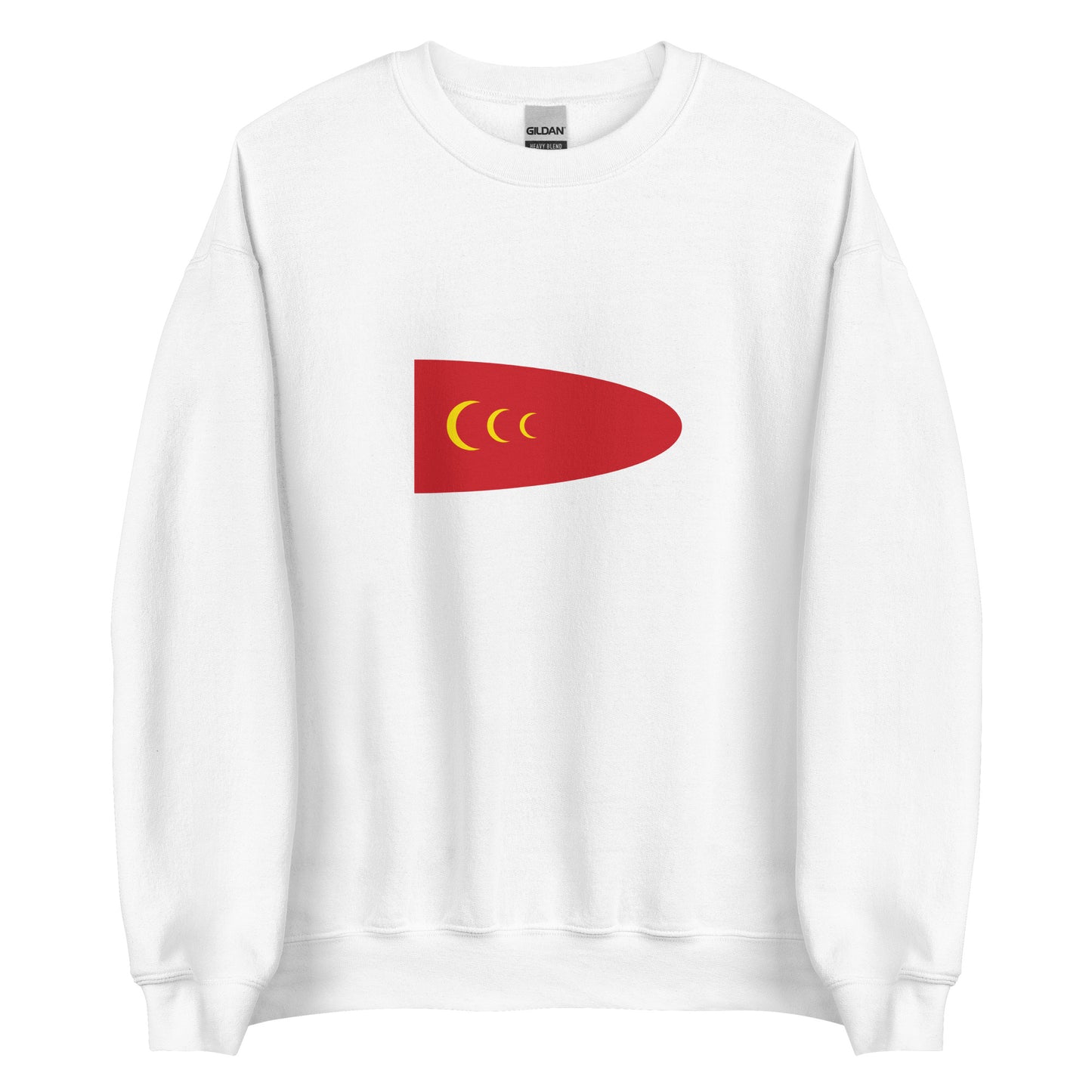 Tunisia - Ottoman Tunisia (1574-1705) | Historical Tunisian Flag Interactive Sweatshirt