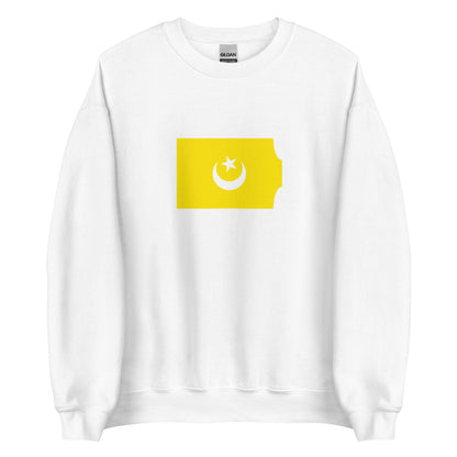 Tunisia - Hafsid Dynasty (1424-1488) | Historical Tunisian Flag Interactive Sweatshirt