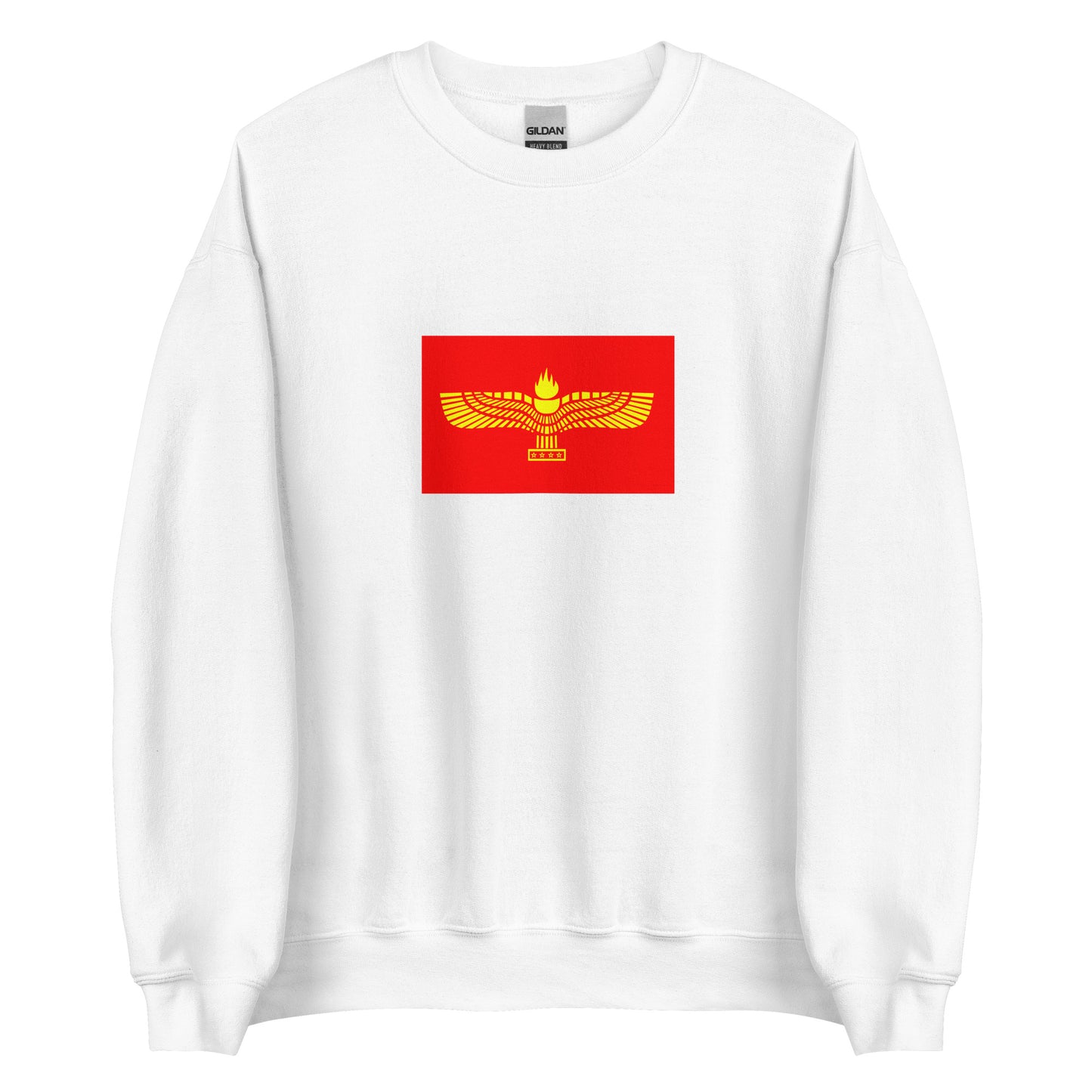 Syria - Bit Bahiani Aramaic Kingdom (1200BC-808BC) | Historical Syrian Flag Interactive Sweatshirt