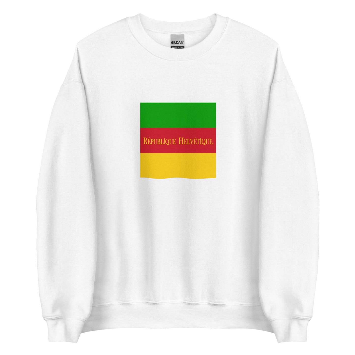 Switzerland - Helvetic Republic (1798 - 1803) | Historical Flag Unisex Sweatshirt