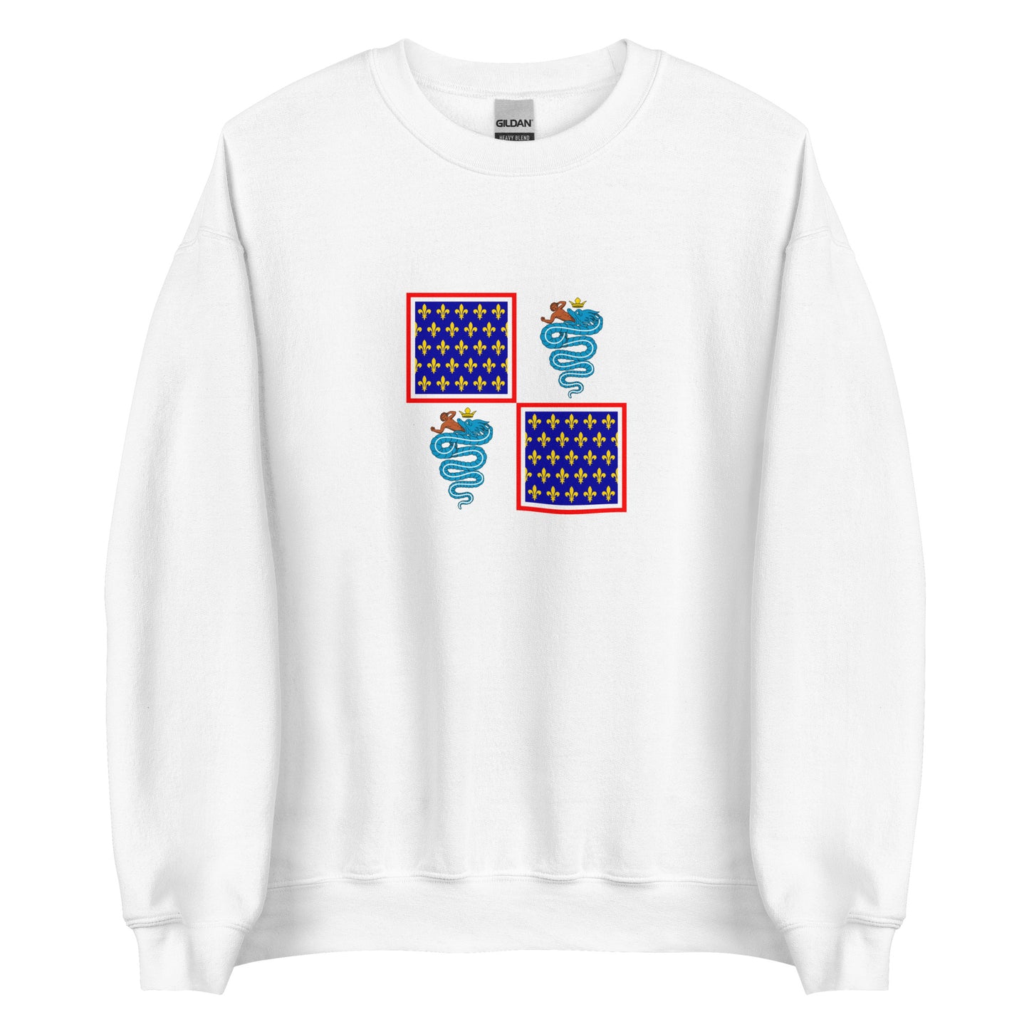 Switzerland - Duchy of Milan under Kingdom of France (1499 - 1512) | Historical Flag Unisex Sweatshirt