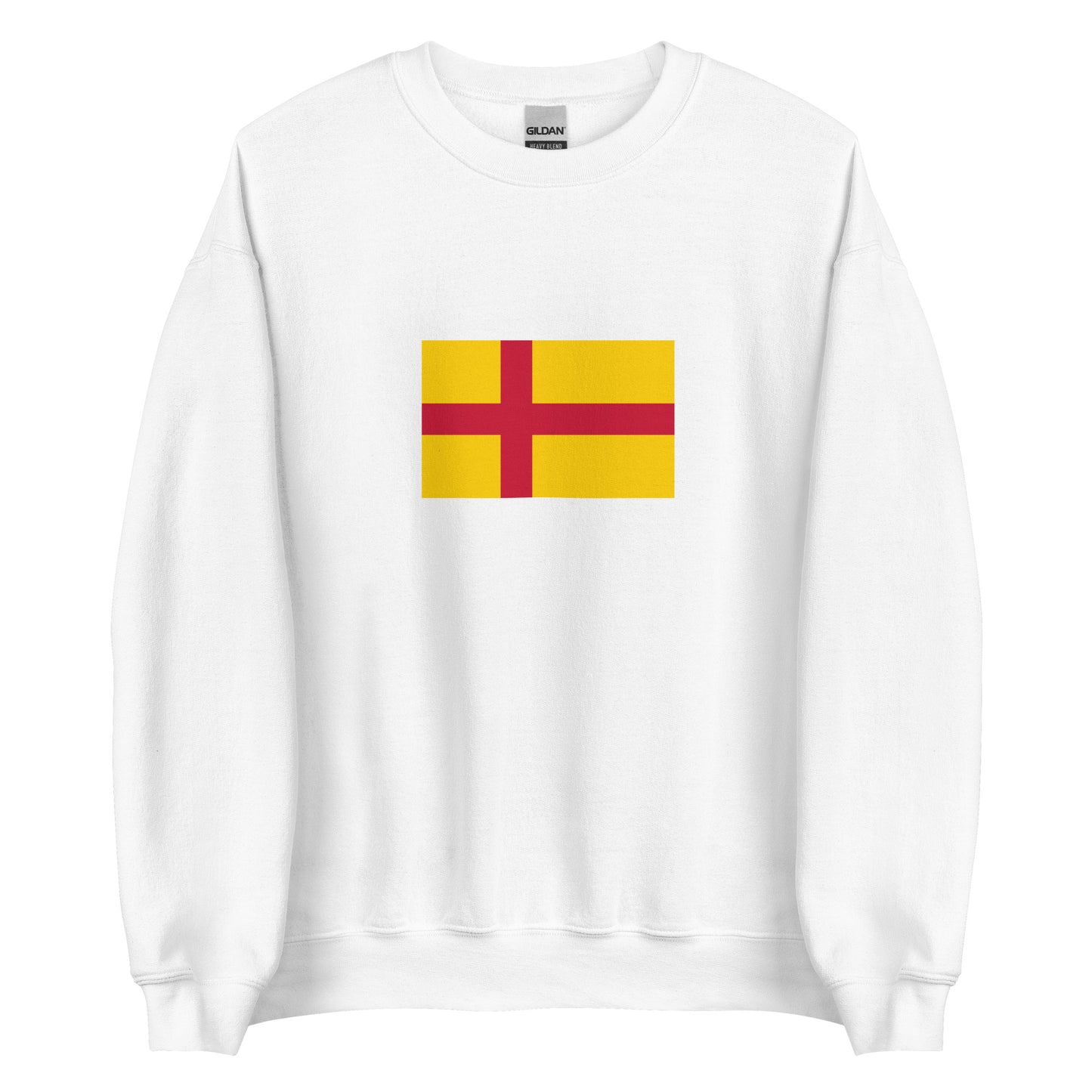 Sweden - Kalmar Union (1397-1523) | Historical Swedish Flag Interactive Sweatshirt