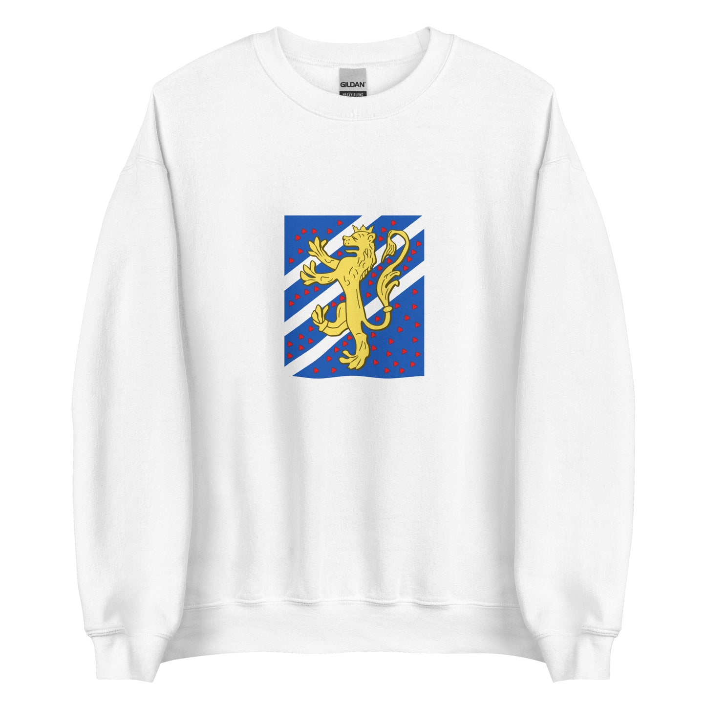 Sweden - Kingdom of Sweden (800-1397) | Historical Swedish Flag Interactive Sweatshirt