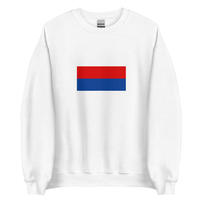 Serbia - Kingdom of Serbia (1217-1346) | Historical Serbian Flag Interactive Sweatshirt