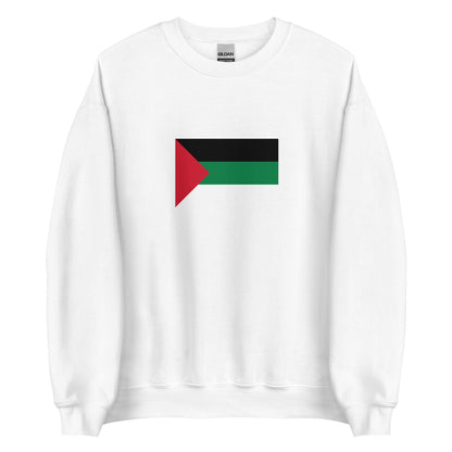 Saudi Arabia - Hashemite Kingdom of Hejaz (1917-1925) | Historical Saudi Arabian Flag Interactive Sweatshirt