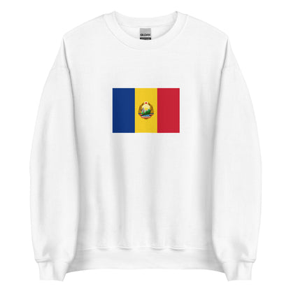 Romania - Socialist Republic of Romania (1947-1989) | Historical Romanian Flag Interactive Sweatshirt