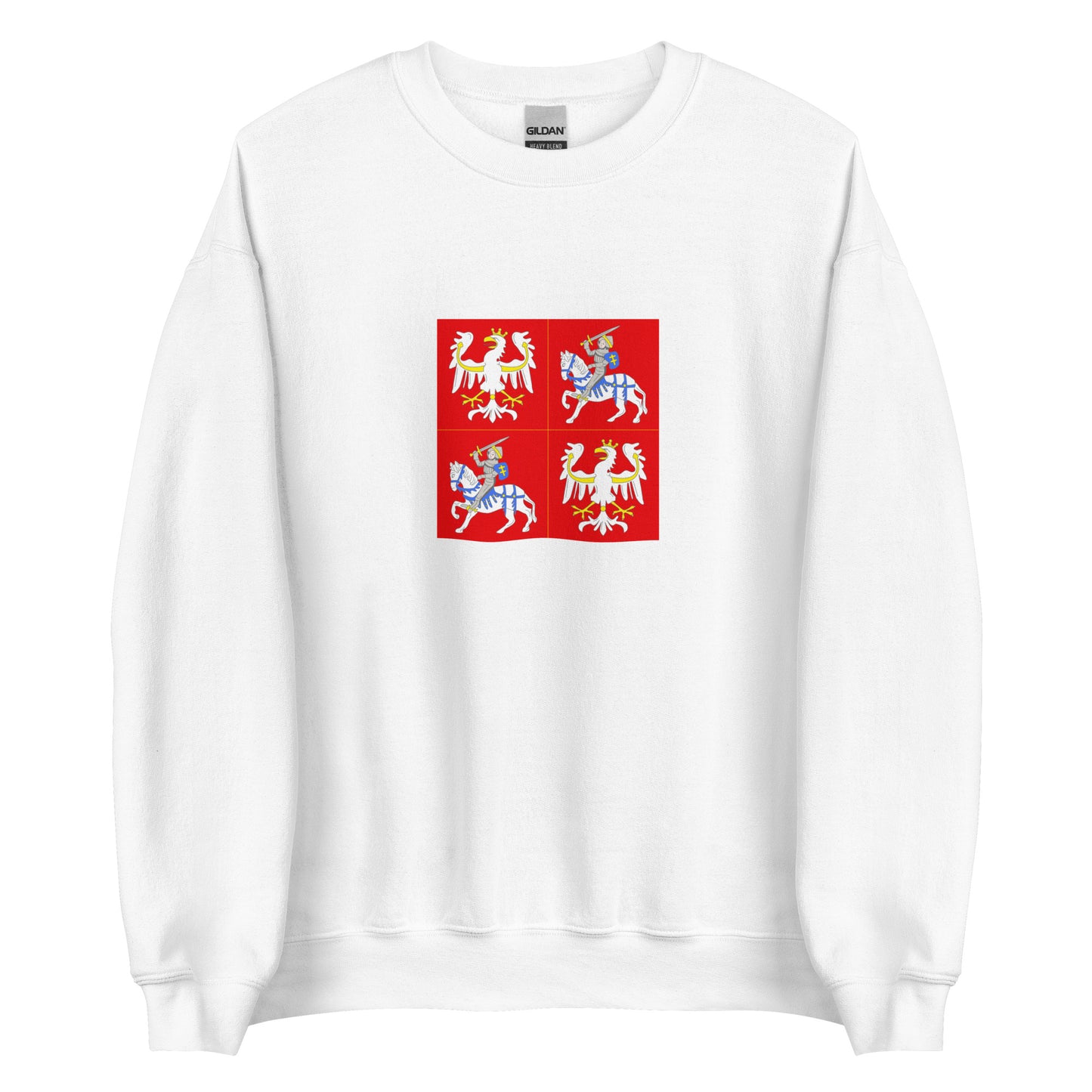 Poland - Jagiellonian Dynasty (1385-1572) | Historical Polish Flag Interactive Sweatshirt