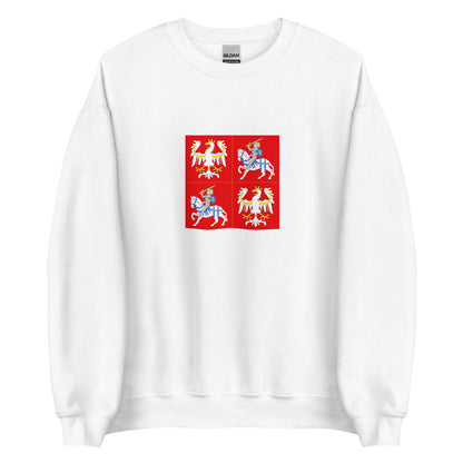 Poland - Jagiellonian Dynasty (1385-1572) | Historical Polish Flag Interactive Sweatshirt