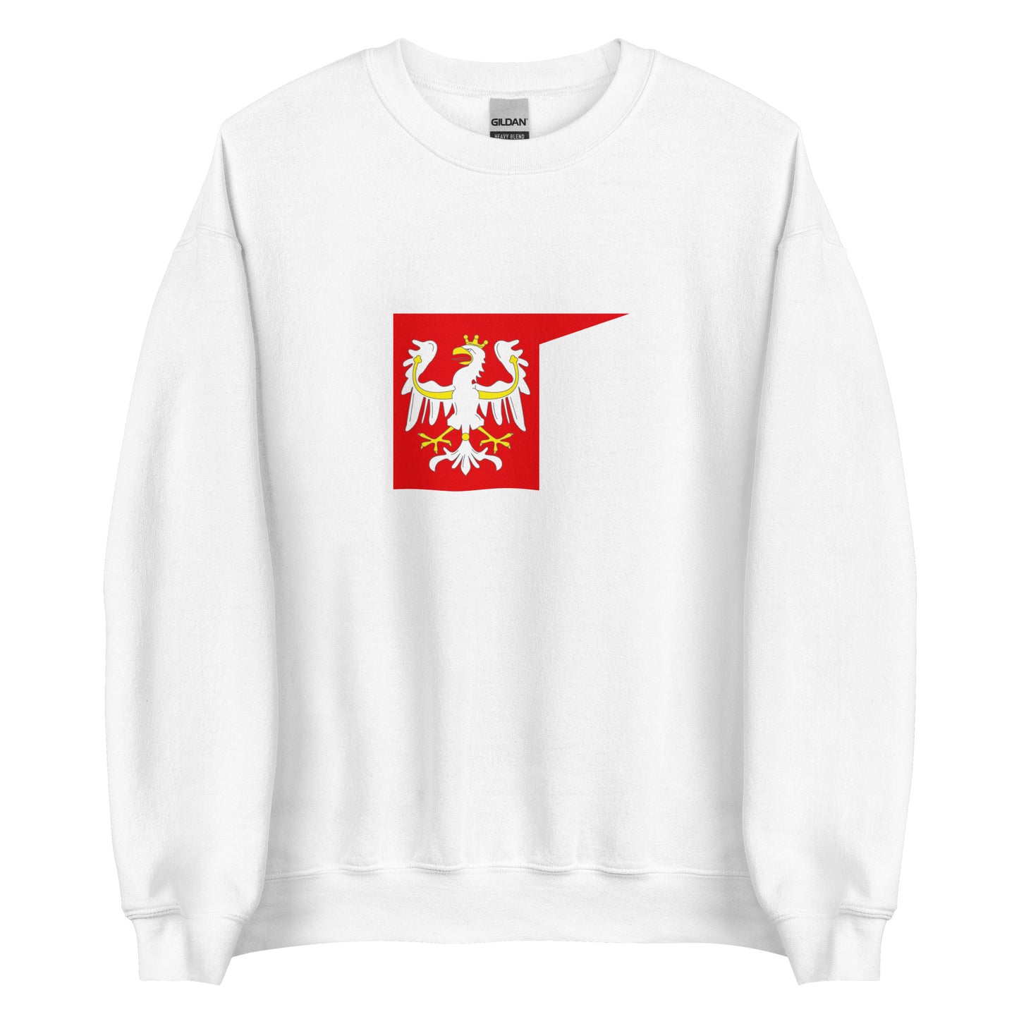 Poland - Kingdom of Poland (1025-1320) | Historical Polish Flag Interactive Sweatshirt