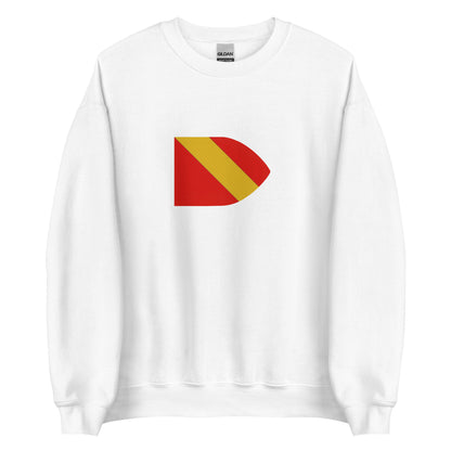 Montenegro - Kingdom of Duklja (1040-1189) | Historical Montenegro Flag Interactive Sweatshirt