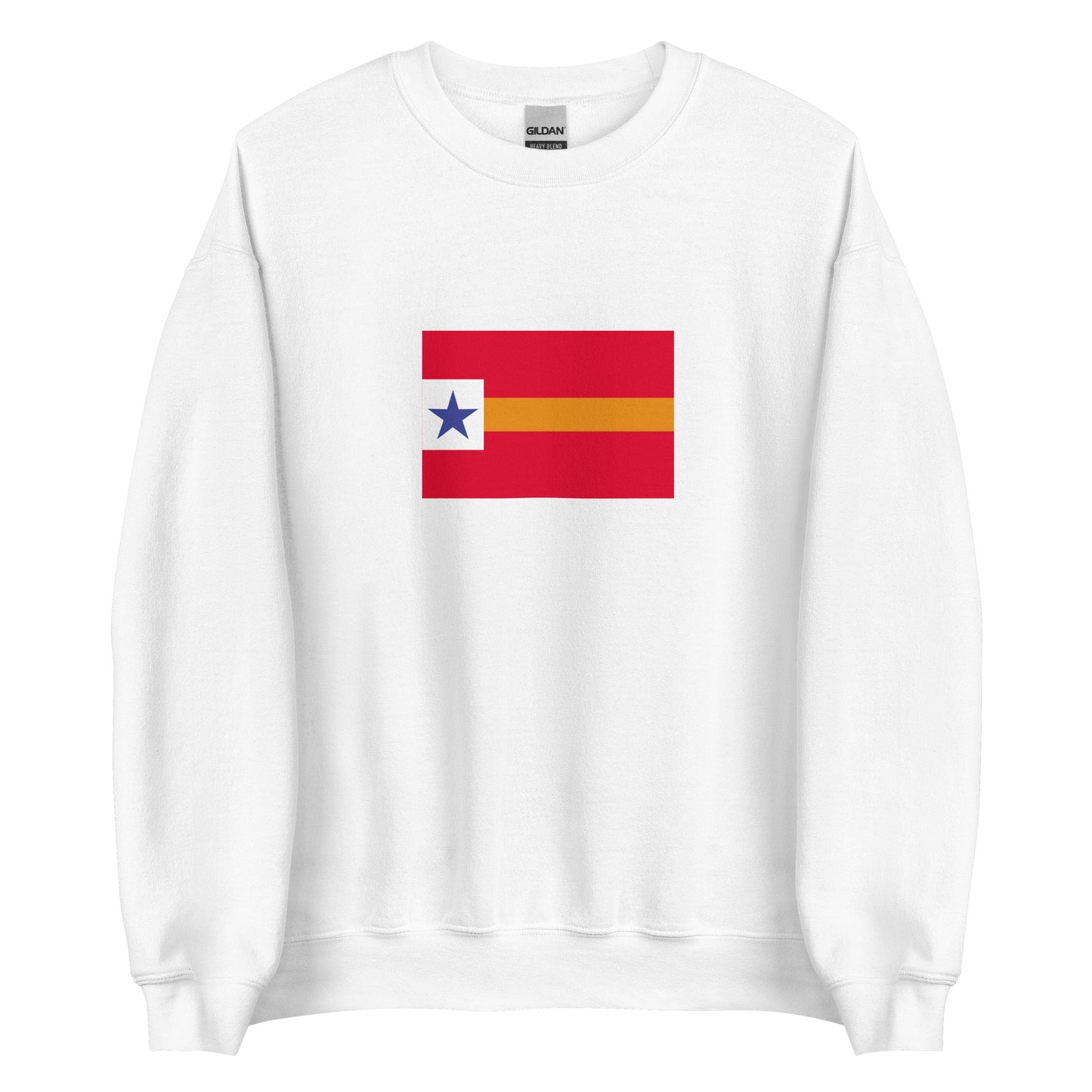 Mexico - Republic of Baja California (1853-1854) | Historical Mexican Flag Interactive Sweatshirt