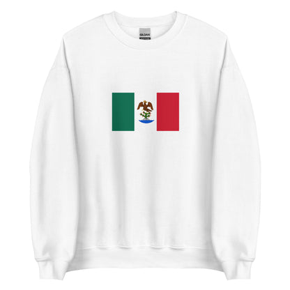 Mexico - First Mexican Empire (1821-1823) | Historical Mexican Flag Interactive Sweatshirt