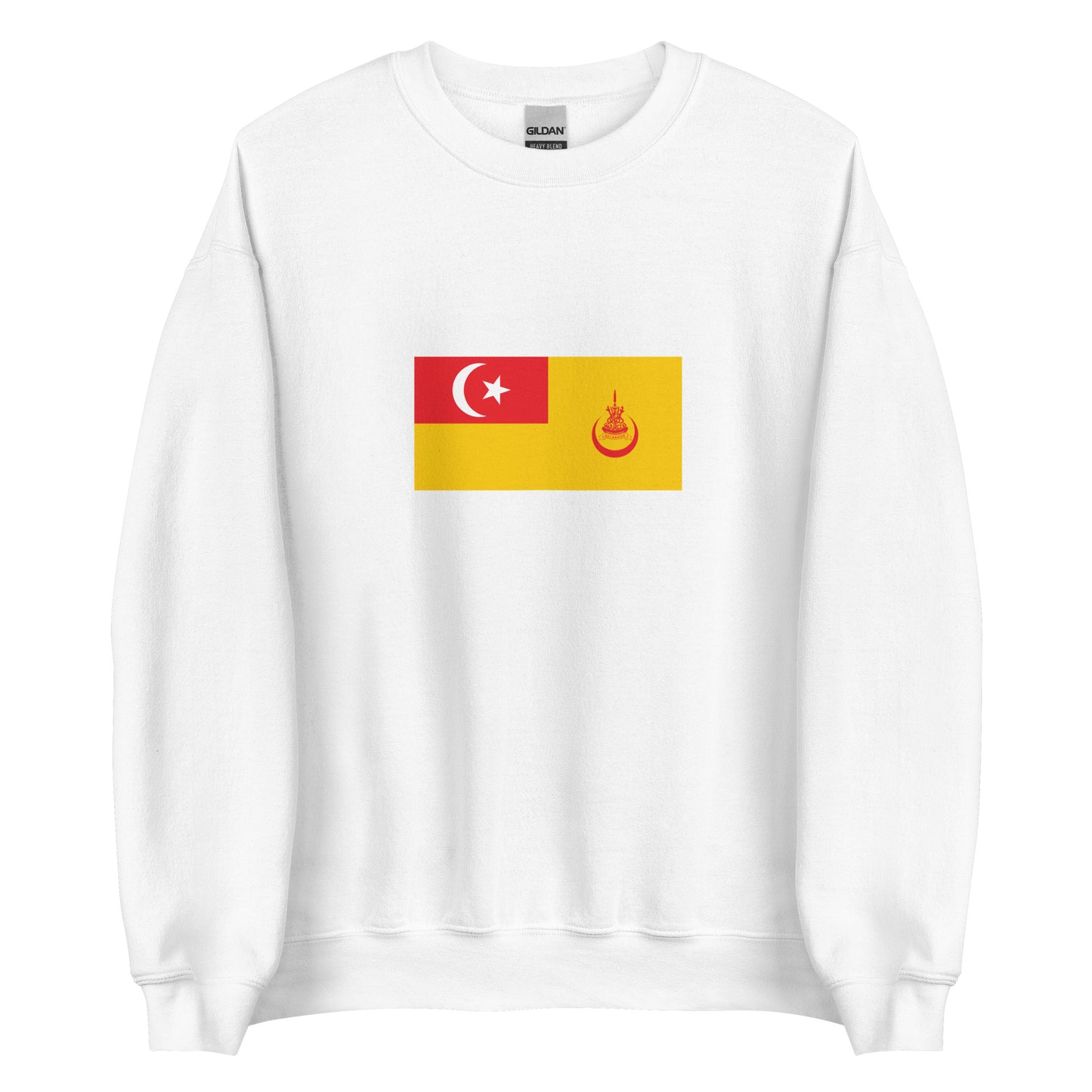 Malaysia - Sultanate of Selangor (1859-1965) | Historical Malaysian Flag Interactive Sweatshirt