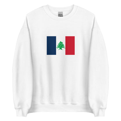 Lebanon - Greater Lebanon (1920-1943) | Historical Lebanese Flag Interactive Sweatshirt