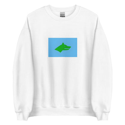 Kyrgyzstan - First Turkic Empire (552-603) | Historical Kyrgyz Flag Interactive Sweatshirt