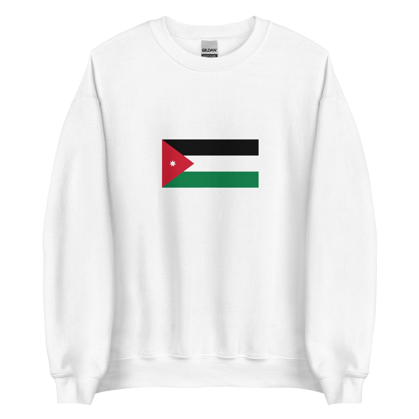 Jordan - Emirate of Transjordan (1921-1946) | Historical Jordanian Flag Interactive Sweatshirt