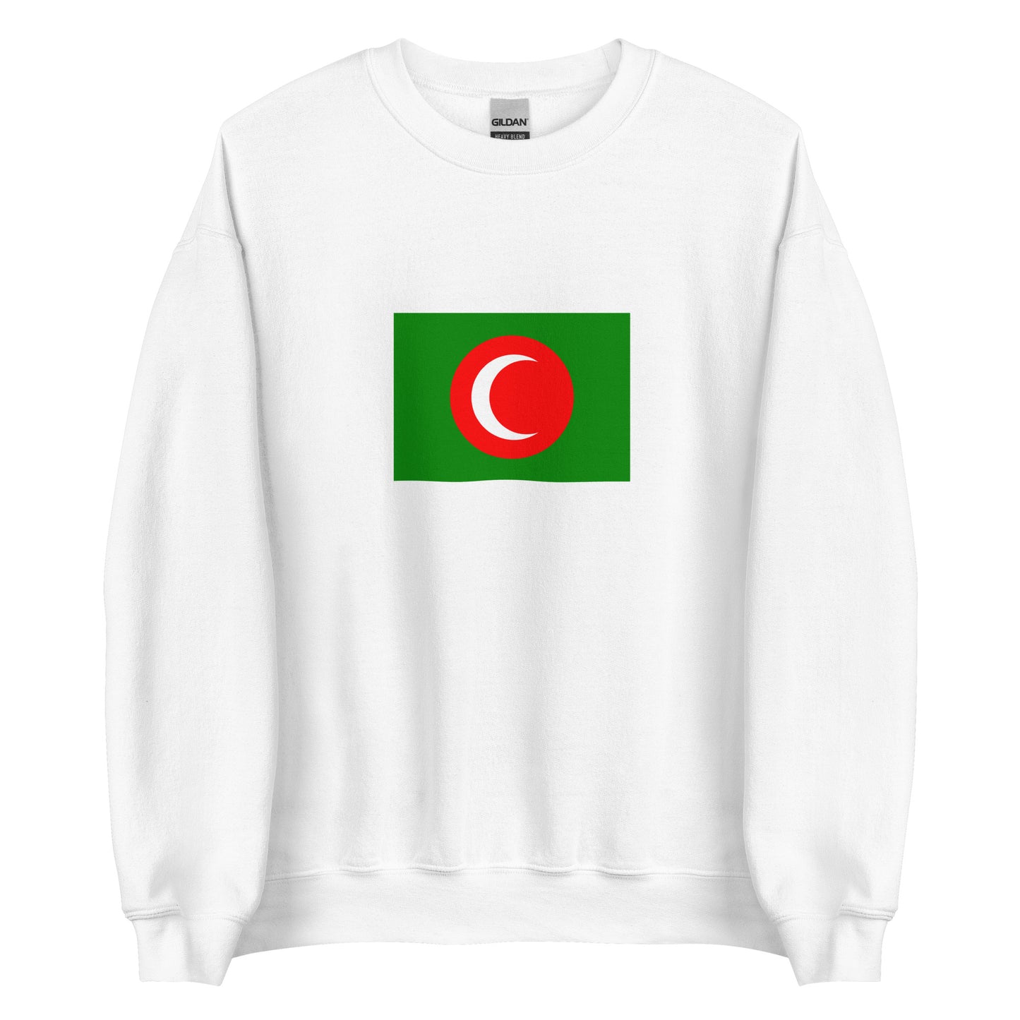 Iraq - Kingdom of Kurdistan (1921-1925) | Historical Iraqi Flag Interactive Sweatshirt