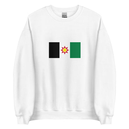 Iraq - Iraqi Republic (1958-1968) | Historical Iraqi Flag Interactive Sweatshirt